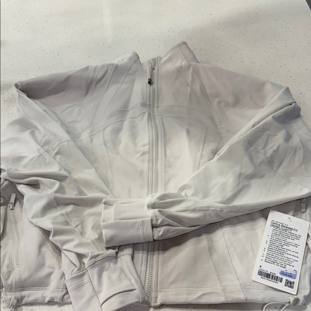 Lululemon Define Relaxed Fit Women's Bone White Jacket